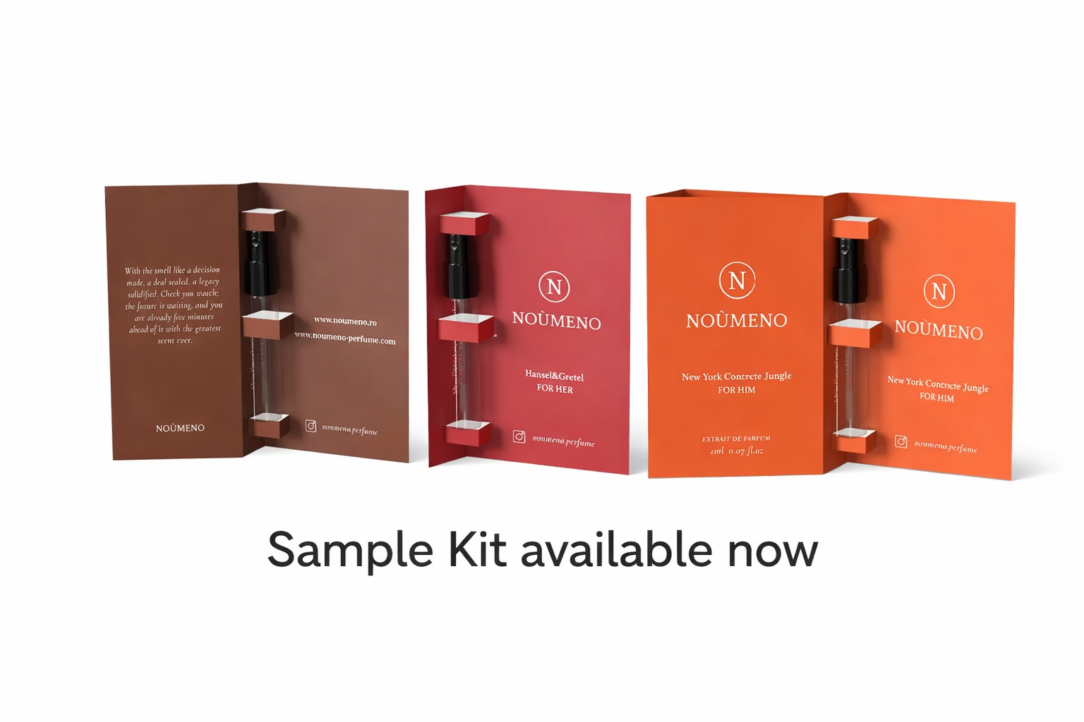 Noùmeno Sample Kit 3 x 2ML